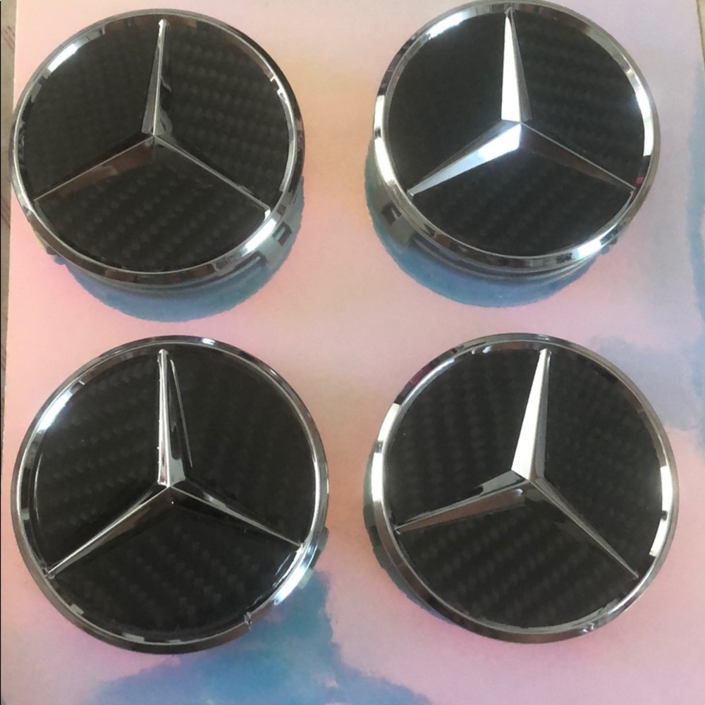 Mercedes-Benz tire caps